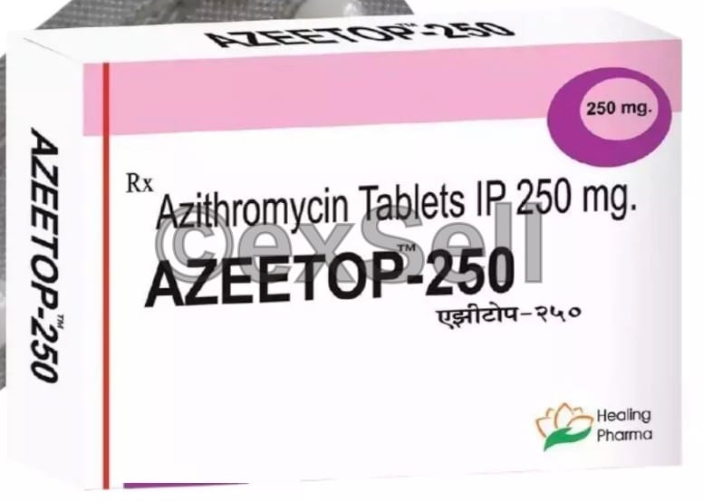 Azeetop 250 Tablet 10 250 mg Tablet – Azithromycin (250 Mg)