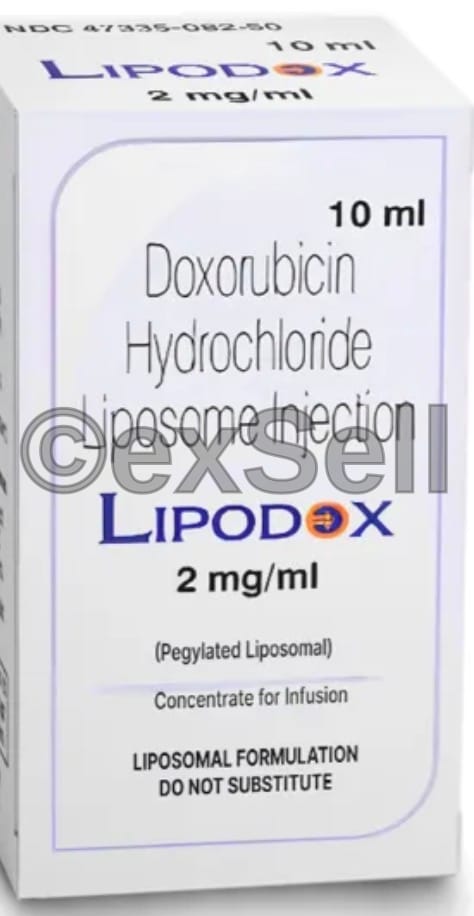 Lipodox 2mg Injection 2mg Vial – Doxorubicin Hydrochloride Liposome (2mg)
