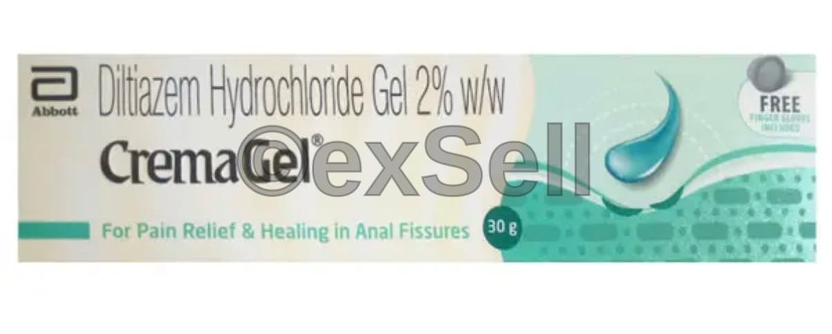 Cremagel 2% Gel 2% Tube – Diltiazem Hydrochloride 2%