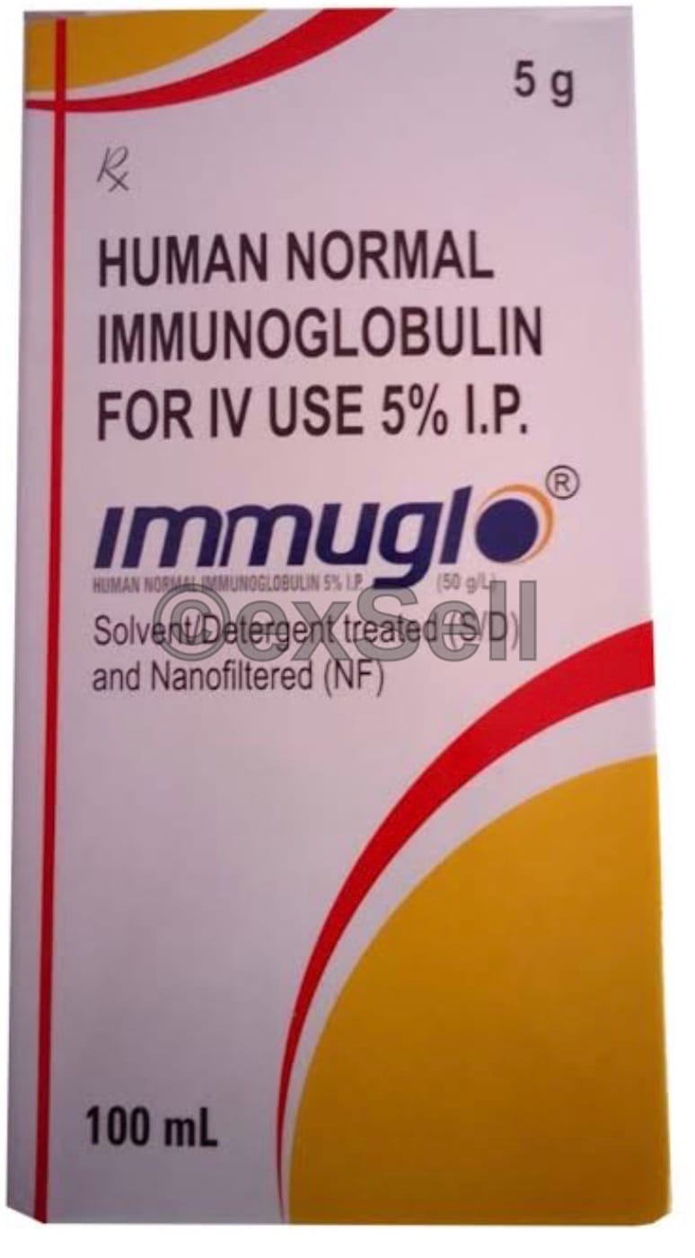 Immuglo 5% Injection 2.5gm/50ml Vial – Human Normal Immunoglobulin (5% )