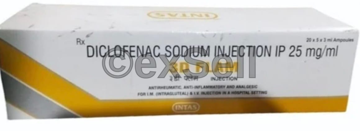 3D Flam 25mg Injection 25 mg Injection – Diclofenac (25mg)