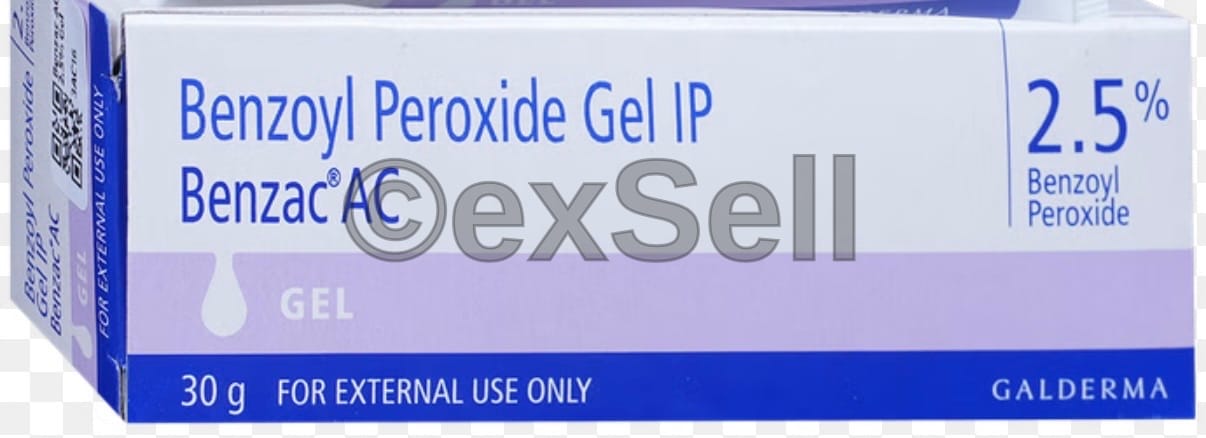 Benzac AC 2.5% Gel 2.5 % Gel – Benzoyl Peroxide 2.5%