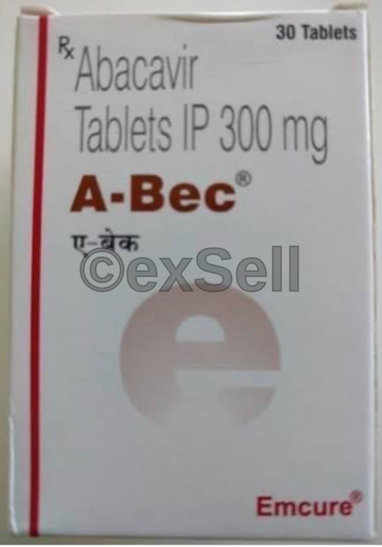 A-Bec 300mg Tablet 300mg Tablet – Abacavir (300mg)