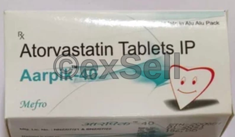 Aarpik 40mg Tablet 40mg Tablet – Atorvastain (40mg)