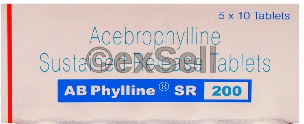 AB Phylline SR 200 Tablet 200mg Tablet – Acebrophylline (200mg)