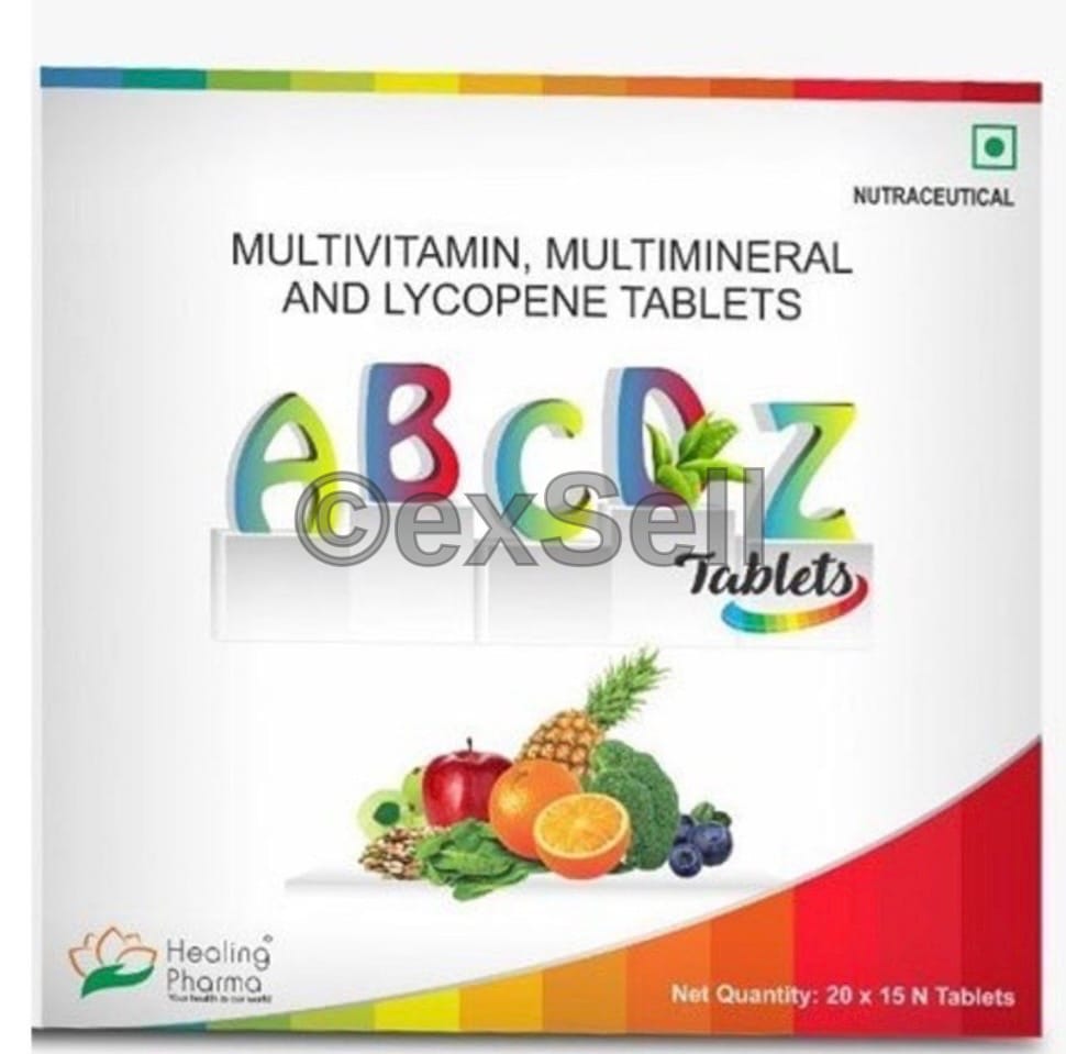 Abcdz Multimineral Tablets Combination Tablet – Multivitamin, Multimineral and Lycopene Tablets