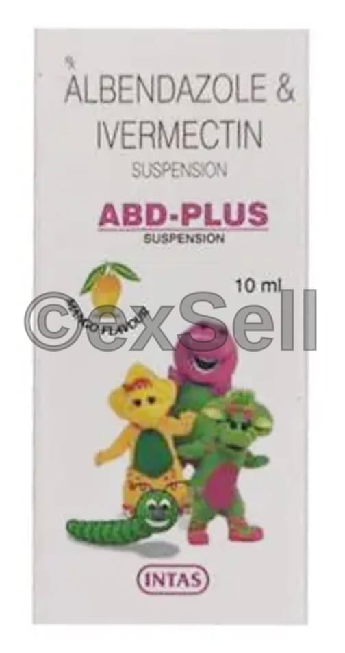 Abd Plus Syrup 3mg + 200 mg Syrup – Ivermectin (3mg) + Albendazole (200mg)