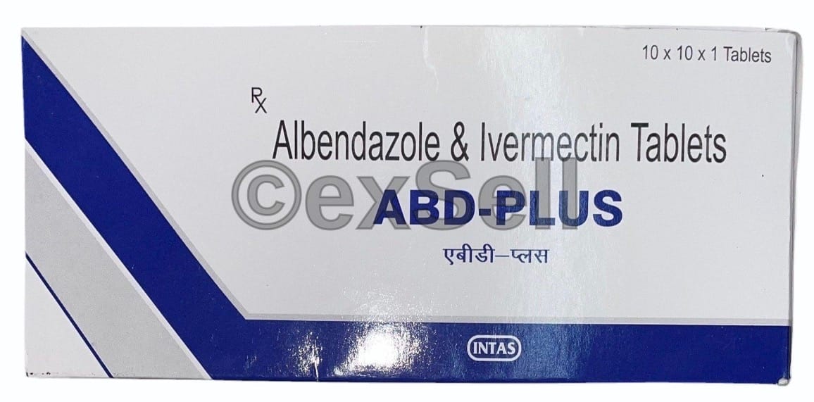 Abd Plus Tablet 6mg + 400mg Tablet – Ivermectin (6mg) + Albendazole (400mg)