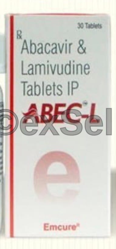 ABEC-L Tablet 600mg+300mg Tablet – Abacavir (600mg) + Lamivudine (300mg)