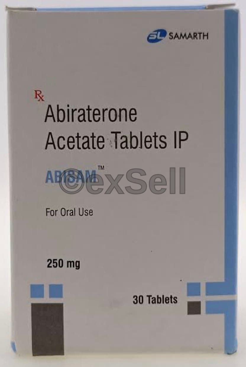 Abisam 250mg Tablet 250mg Tablet – Abiraterone Acetate (250mg)
