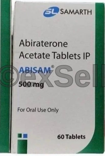 Abisam 500mg Tablet 500mg Tablet – Abiraterone Acetate (500mg)