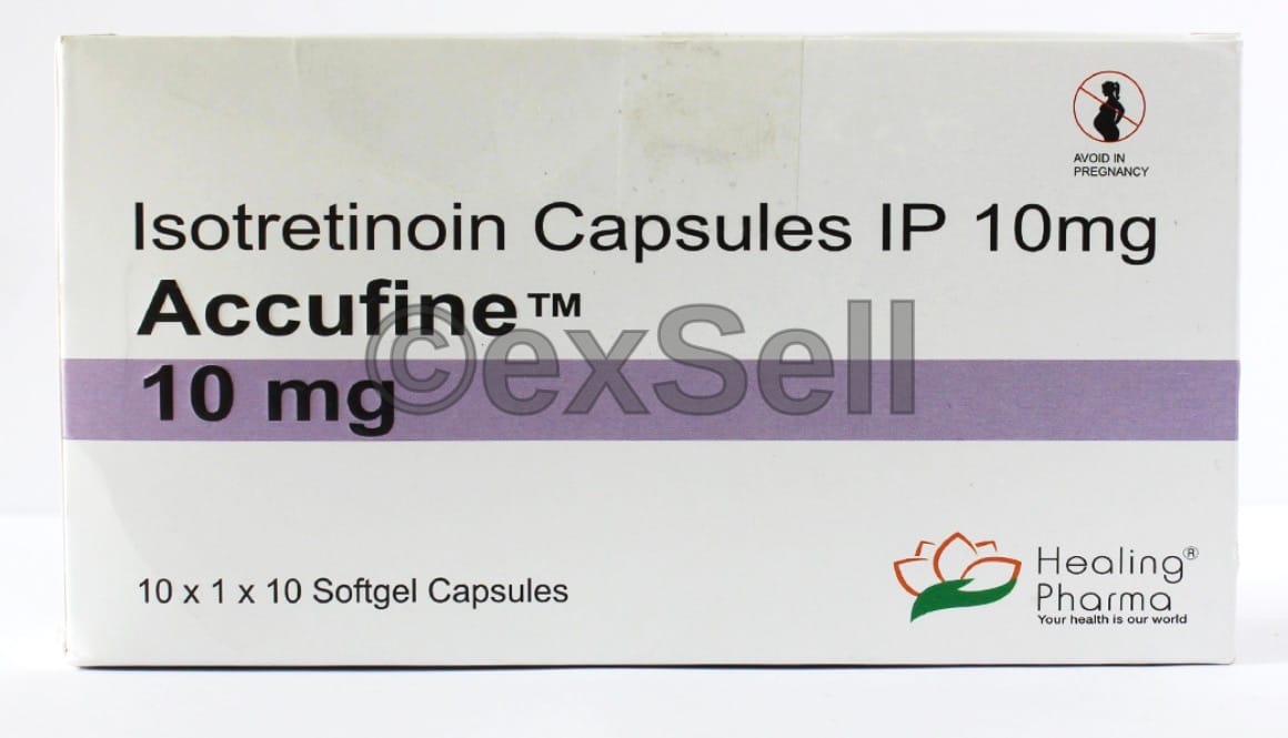 Accufine 10mg 10mg Tablet – Isotretinoin