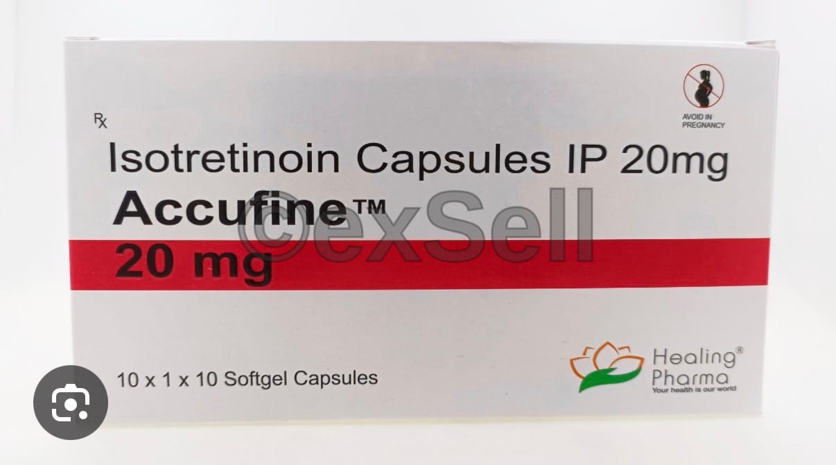 Accufine 20mg 20mg Tablet – Isotretinoin 20mg
