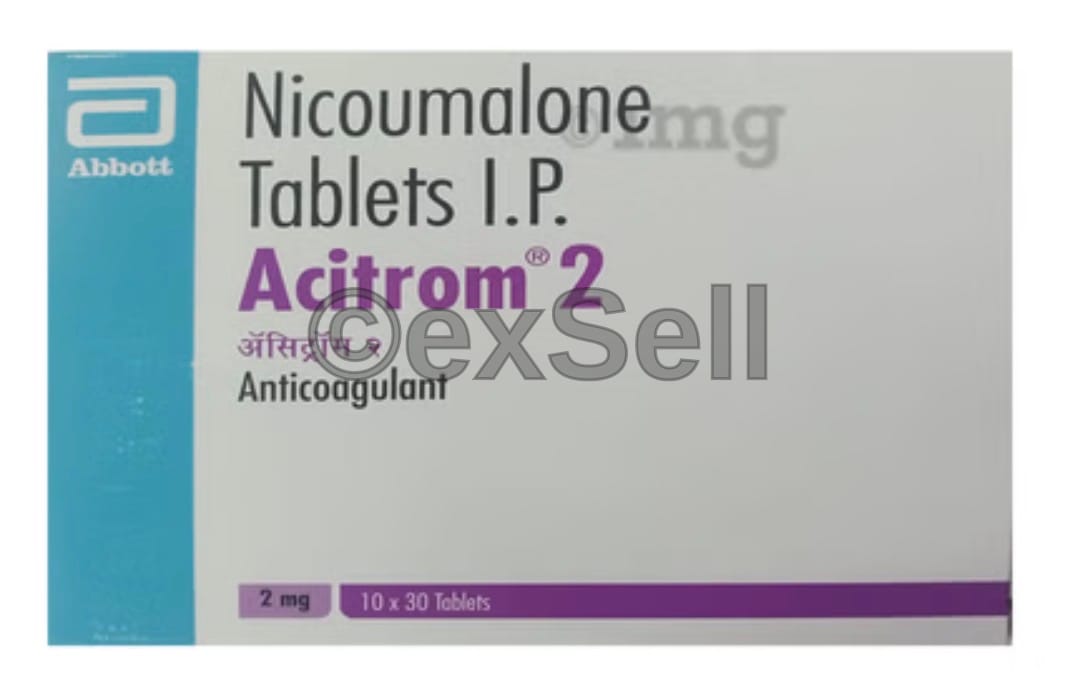 Acitrom 2 Tablet 2 mg Tablet – Acenocoumarol (2mg)