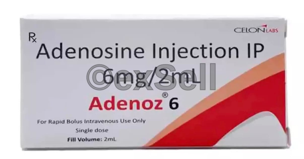 Adenoz 6mg Injection 6 mg Injection – Adenosine (6mg)