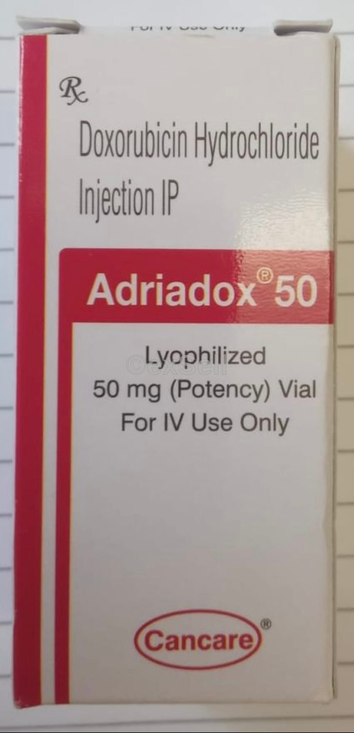 Adriadox 50mg 50 mg Vial – Doxorubicin HCL 50 mg