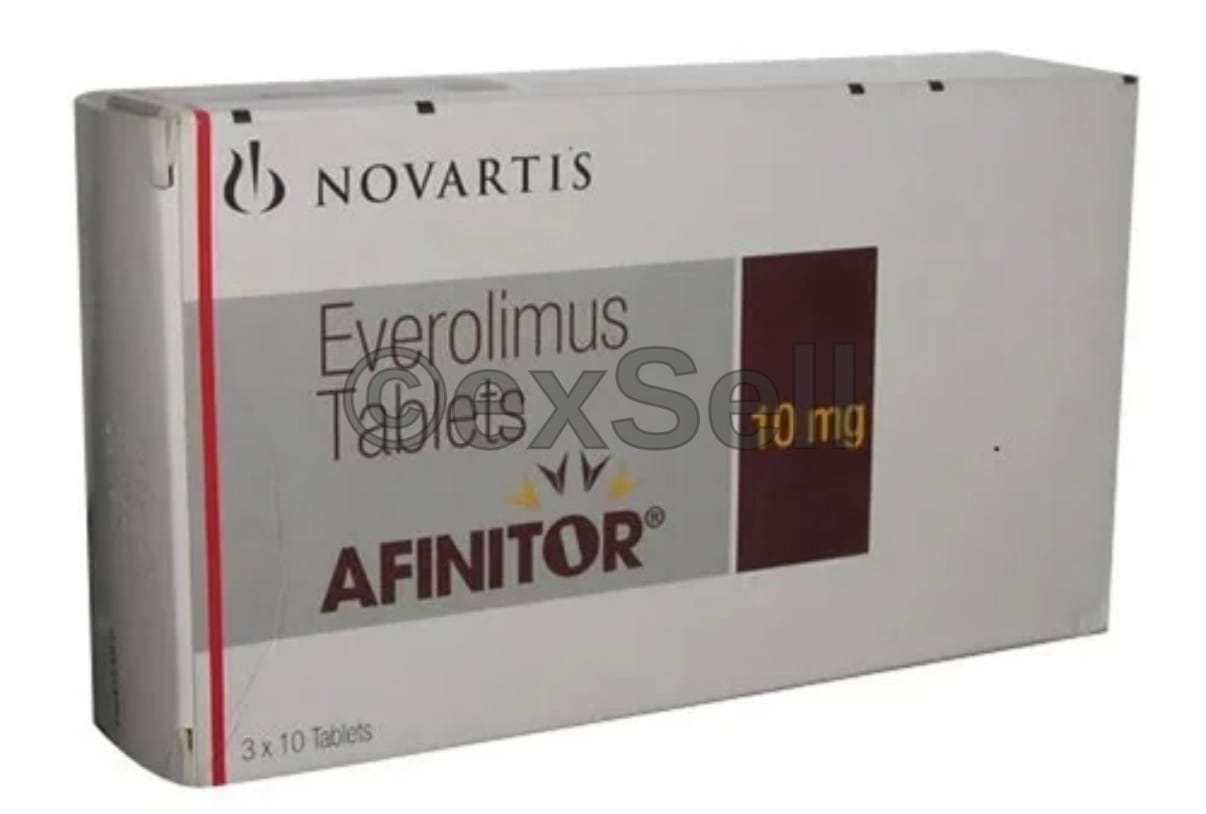 Afinitor 10mg Tablet 10mg Tablet – Everolimus (10mg)