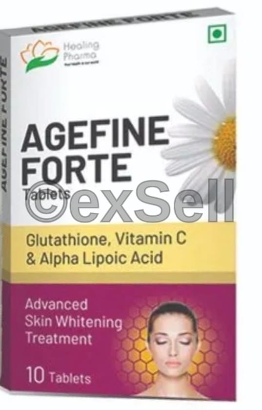 Agefine Forte Combination Capsules – L-Glutathione – 500 mg ,Vitamin C – 250 mg ,Alpha Lipoic Acid – 50 mg