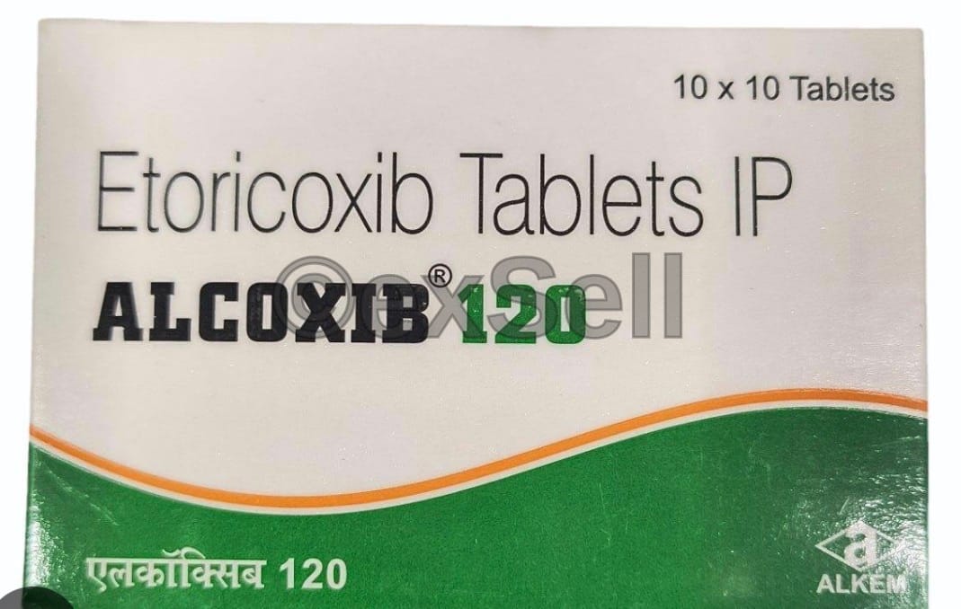 Alcoxib 120mg Tablet 120 mg Tablet – Etoricoxib (120mg)