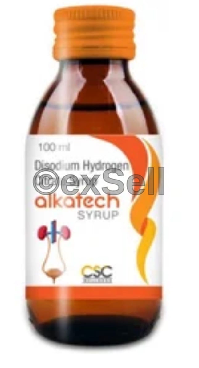 Alkatech Syrup 1.53 gm Syrup – Disodium Hydrogen Citrate (1.53gm)
