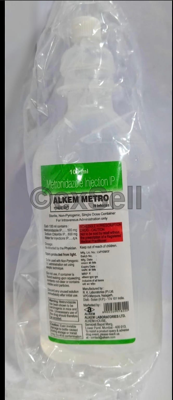 Alkem Metro 500 mg Infusion – Metronidazole (500 mg)