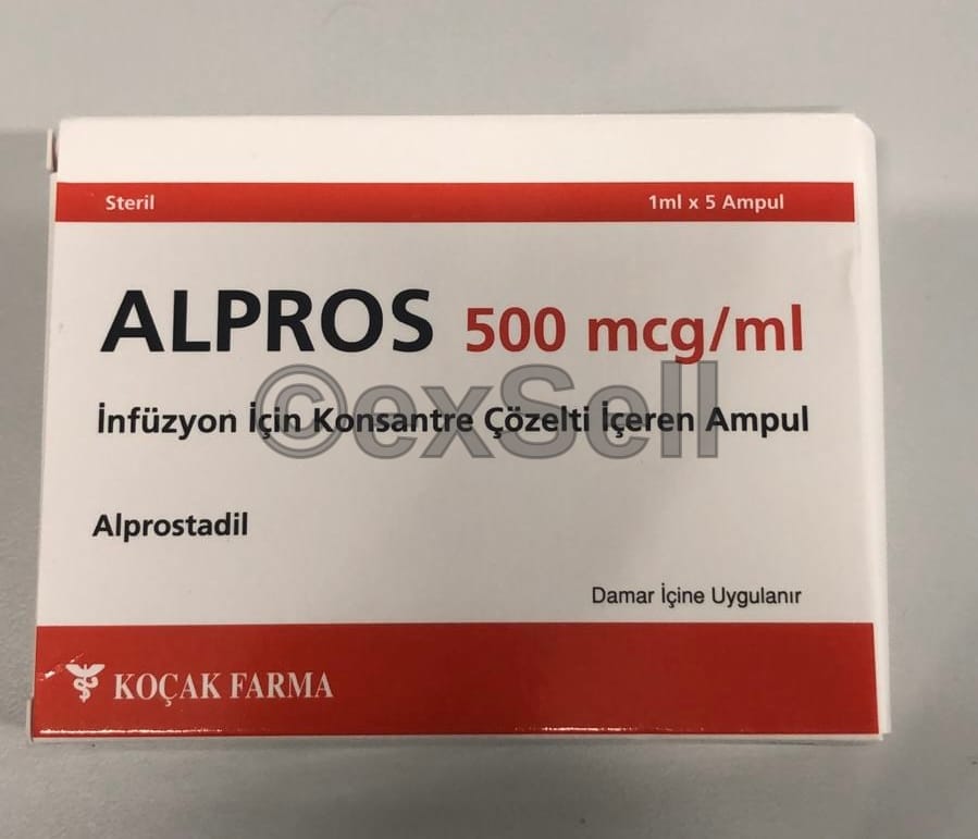 Alpros 500mcg Injection 500 mcg Ampoule – Alprostadil 500mcg
