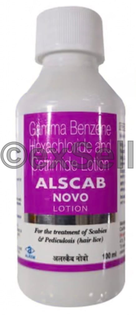Alscab Novo Lotion 1% + 0.1% Lotion – Lindane (1% ) + Cetrimide (0.1%)