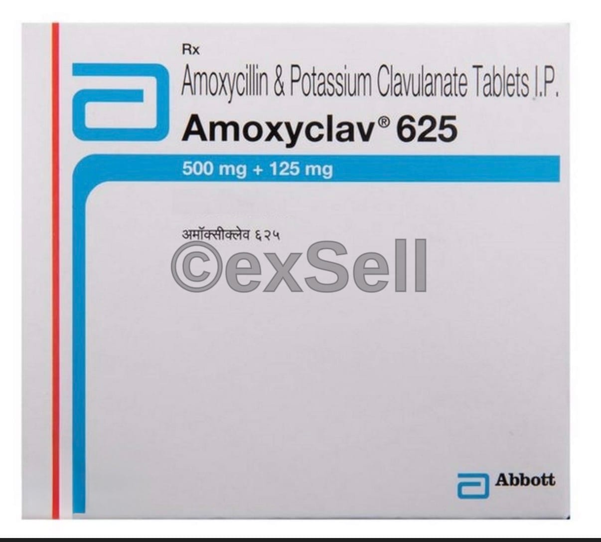 Amoxyclav 625mg Tablet 500 mg + 125 mg Tablet – Amoxycillin (500mg) + Clavulanic Acid (125mg)
