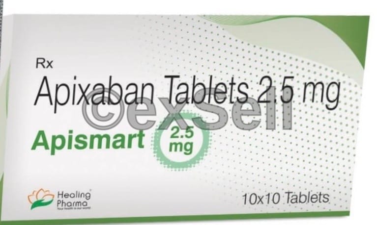 Apismart 2.5mg Tablet 2.5 mg Tablet – Apixaban (2.5 Mg)