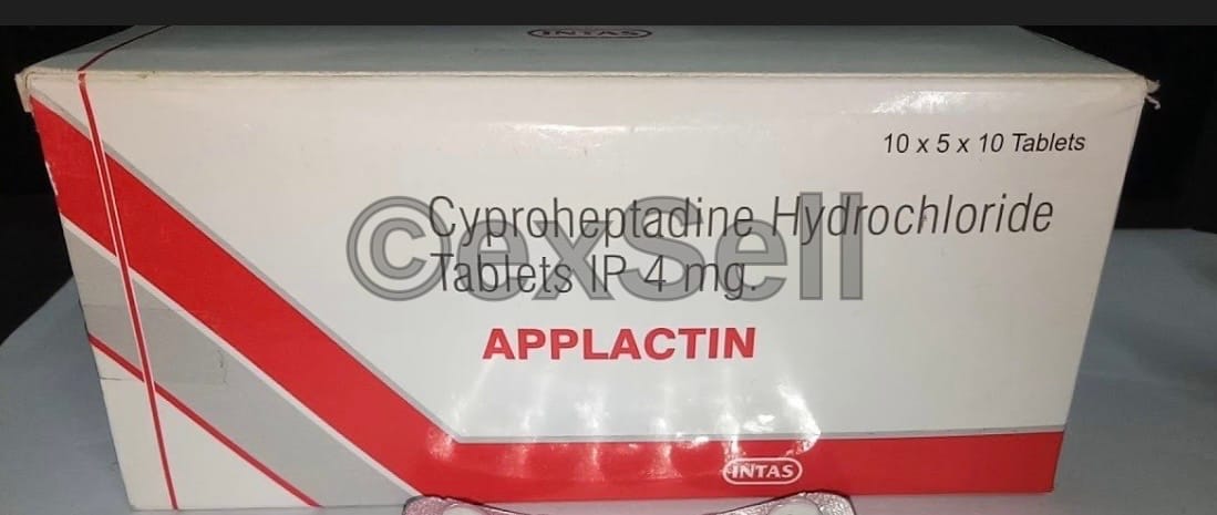 Applactin 10mg Tablet 10 mg Tablet – Cyproheptadine (10mg)