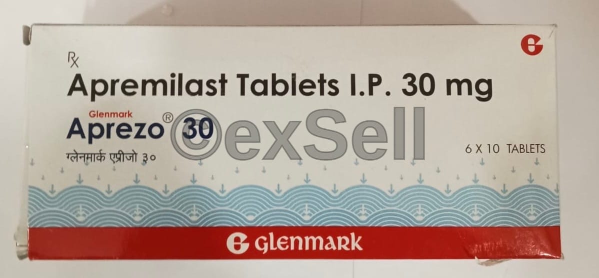 Aprezo 30mg Tablet 30 mg Tablet – Apremilast (30mg)
