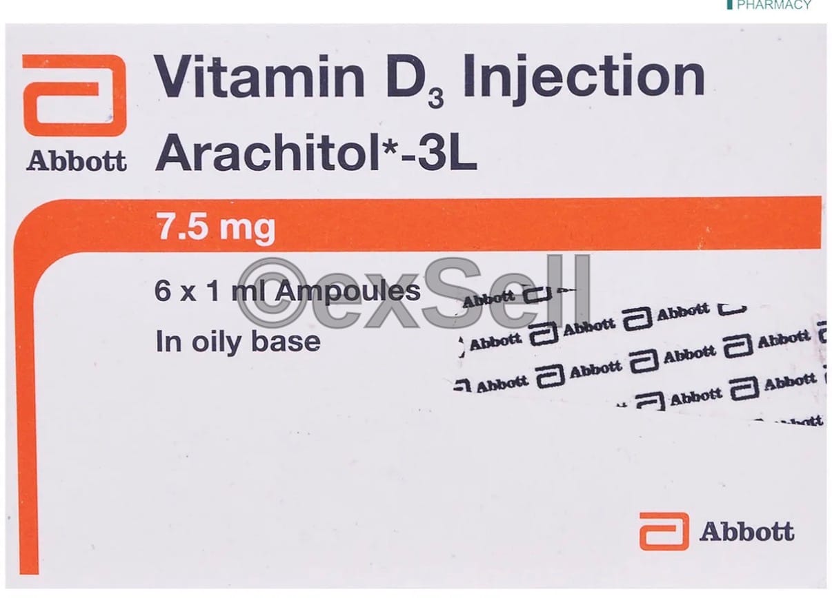 Arachitol-3L 3L Ampoules – Cholecalciferol Vitamin D3- 3L