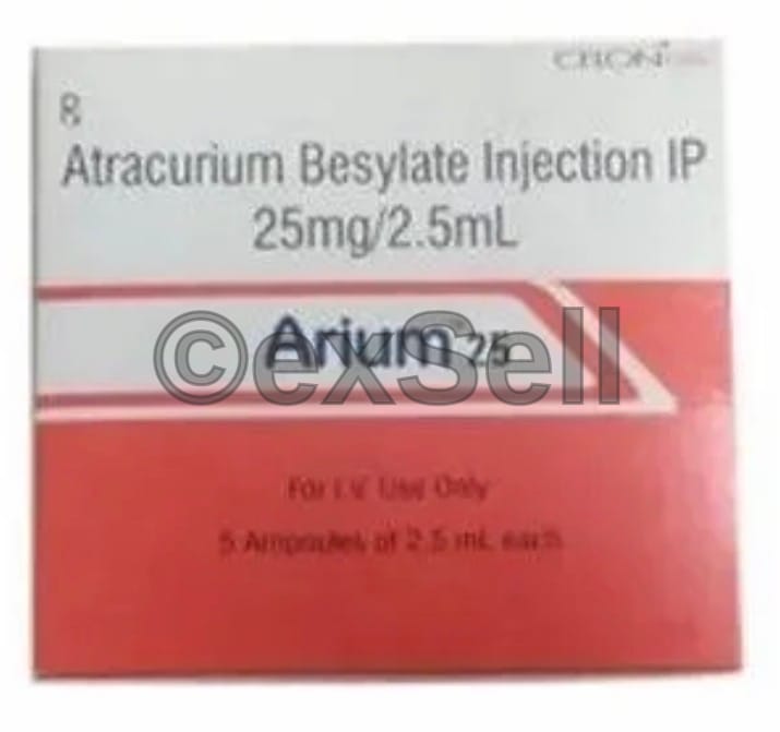 Arium 25mg Injection 25mg Injection – Atracurium Besylate -25mg