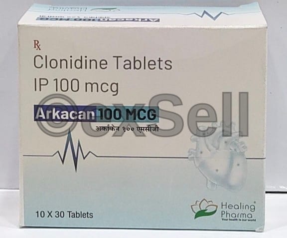 Arkacan 100mg Tablet 100mg Tablet – Clonidine (100mg)