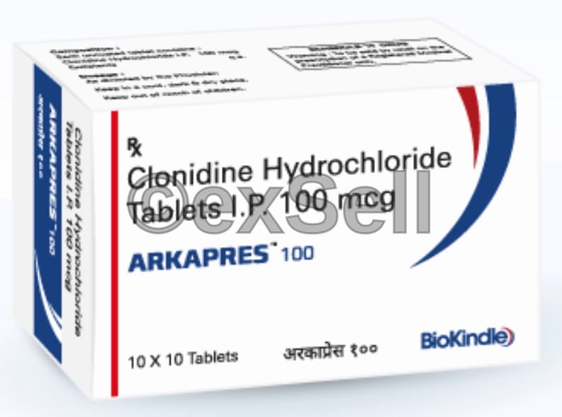 Arkapres 100mcg  Tablet 100mcg Tablet – Clonidine (100mcg)
