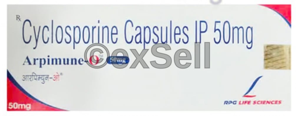 Arpimune -O 50mg 50mg Capsule – Cyclosporine 50mg