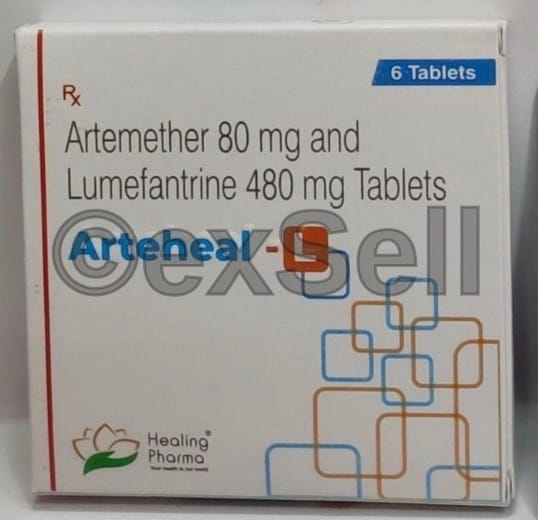 Arteheal-L 80 mg + 480 mg Tablet – Artemether 40 mg and Lumefantrine 480 mg