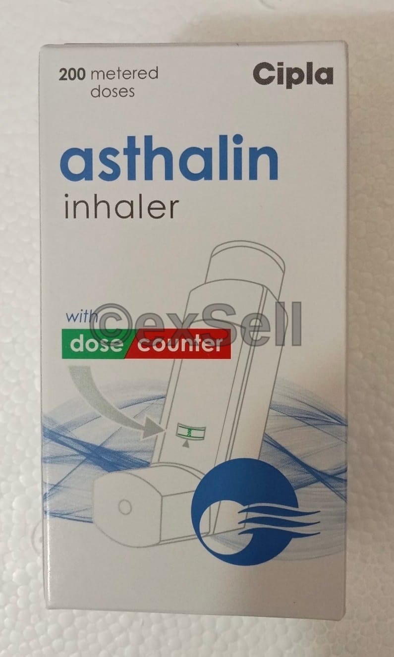 Asthalin 200mcg Inhaler 200 mcg Inhaler – Salbutamol (200mcg)