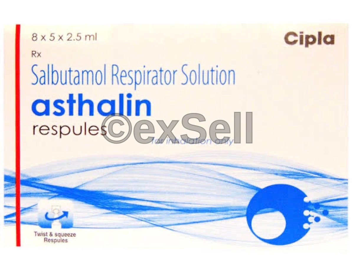 Asthalin Respules 2.5 mg Repsules – Salbutamol (2.5mg)