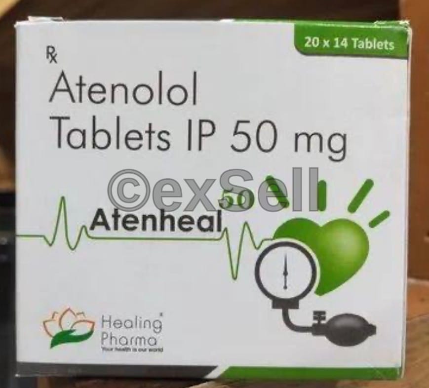 Atenheal 50mg 50 mg Tablet – Atenolol 50 mg