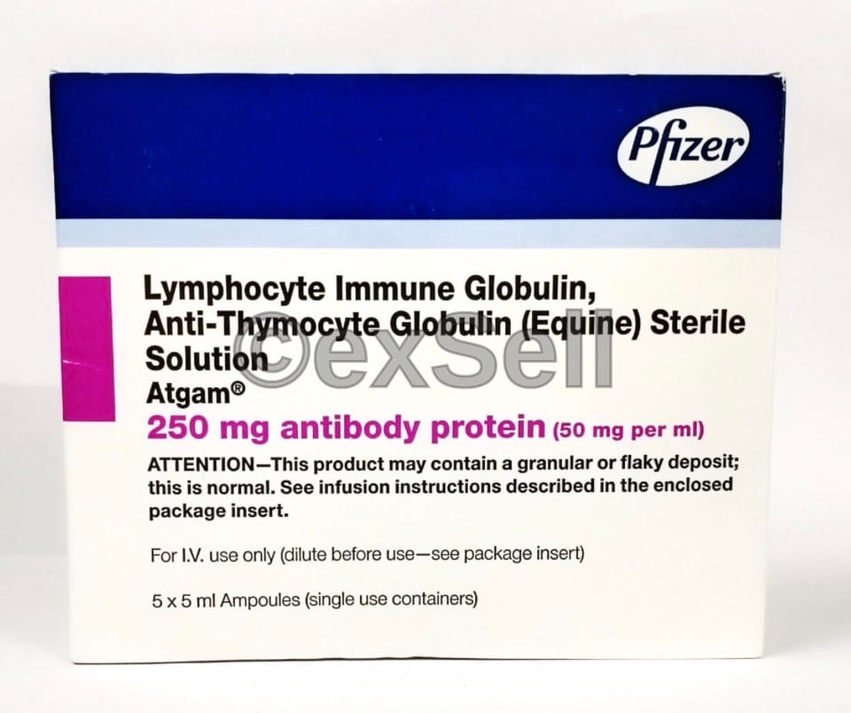 Atgam 250mg Injection 250mg Vial – Antithymocyte Immunoglobulins (250mg)