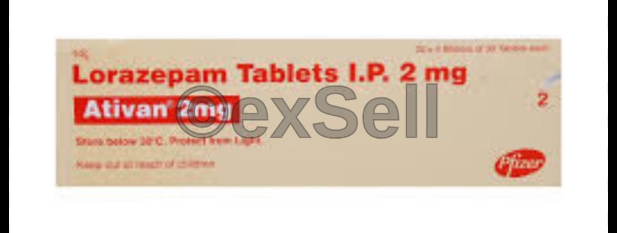 Ativan 2mg Tablet – Lorazepam (2mg)