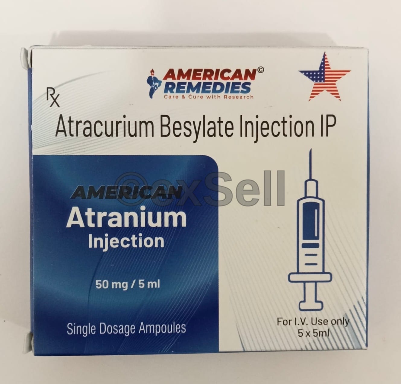 Atranium 50 Mg Injection 50 mg Injection – Atracurium besylate 50 mg
