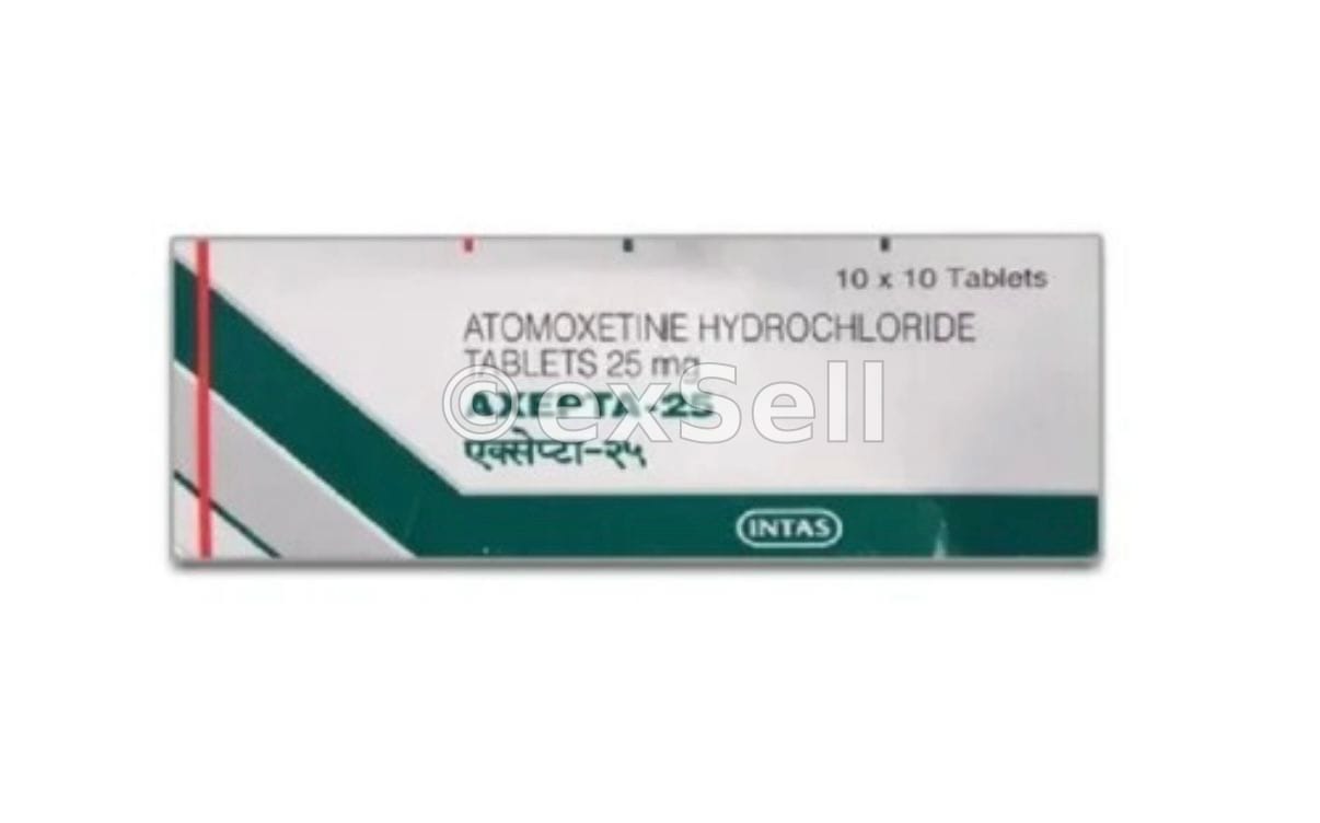 Axepta 25mg Tablet 25 mg Tablet – Atomoxetine (25mg)