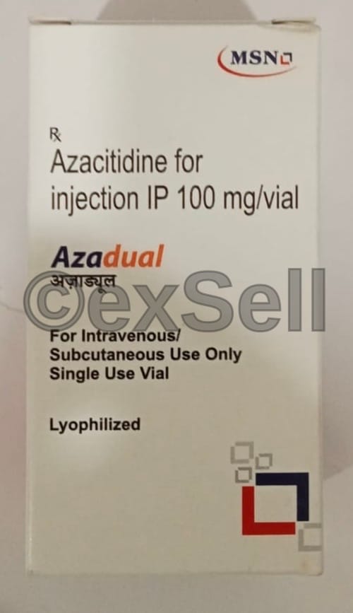 Azadual 100mg Injection 100 mg Injection – Azacitidine (100mg)