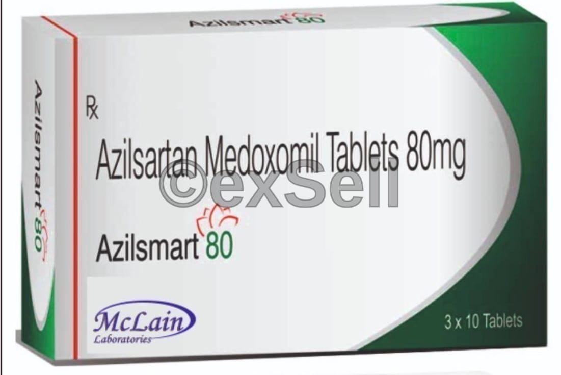 Azilsmart 80mg Tablet 80 mg Tablet – Azilsartan medoxomil (80mg)