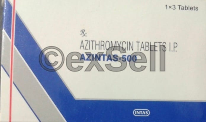 Azintas 500 mg Tablet 500 mg Tablet – Azithromycin (500mg)