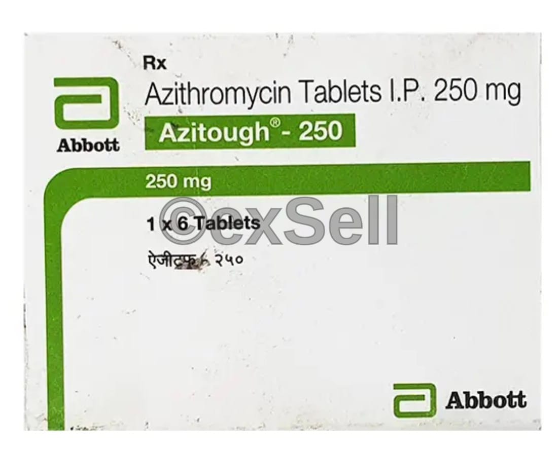 Azitough 250mg Tablet 250 mg Tablet – Azithromycin (250mg)