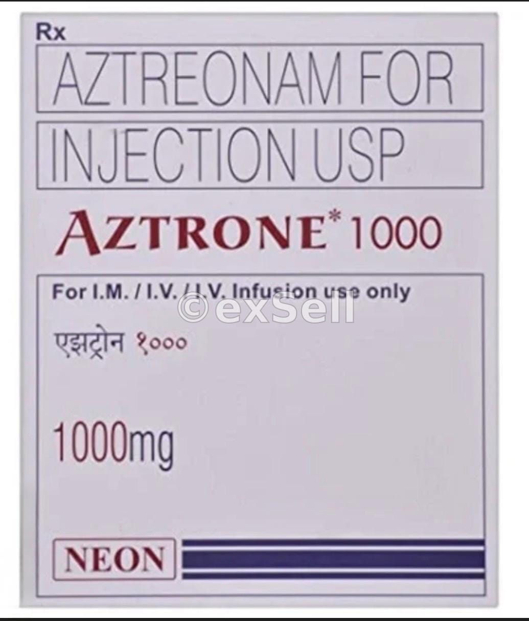 Aztrone 1gm Injection 1000 mg Injection – Aztreonam (1gm)