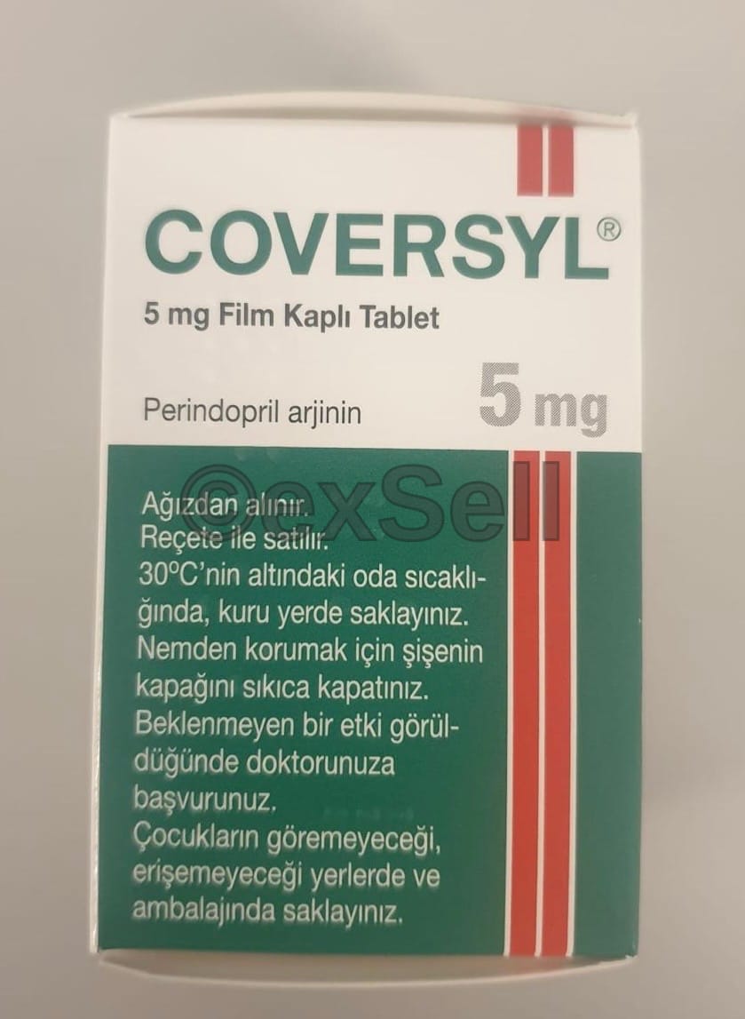 Coversyl 5mg Tablet 5 mg Tablet – Perindopril arginine 5 mg